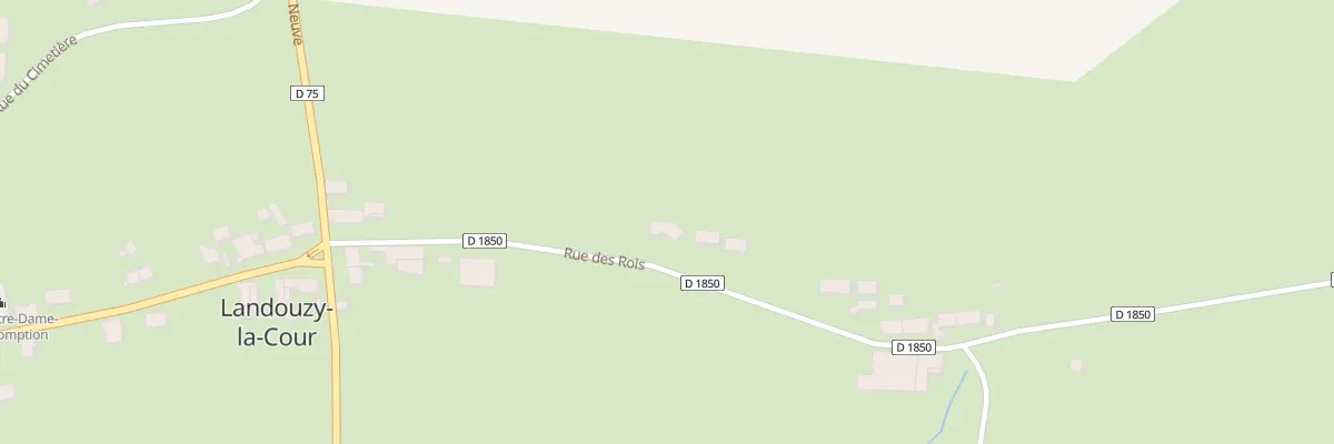 Plan du 3B Rue des Rois à Landouzy-la-Cour