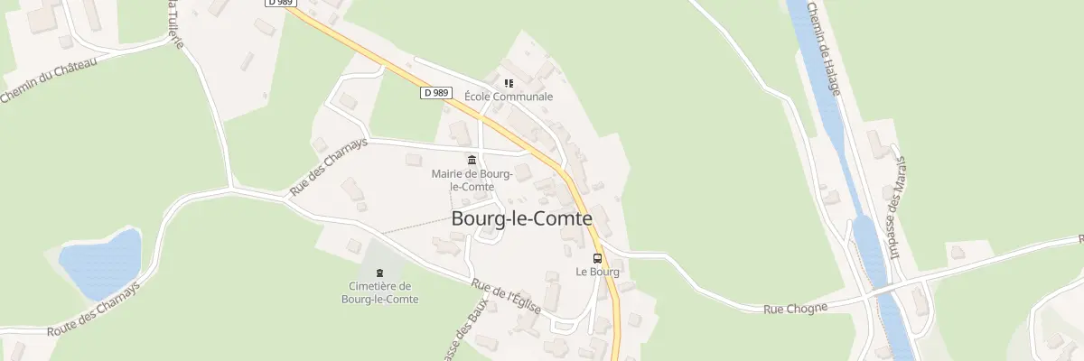 Plan du 5 Pl de la Mairie à Bourg-le-Comte
