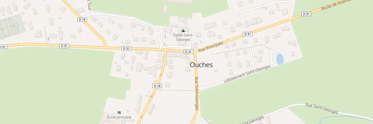 Plan du 16 Rue St Georges à Ouches