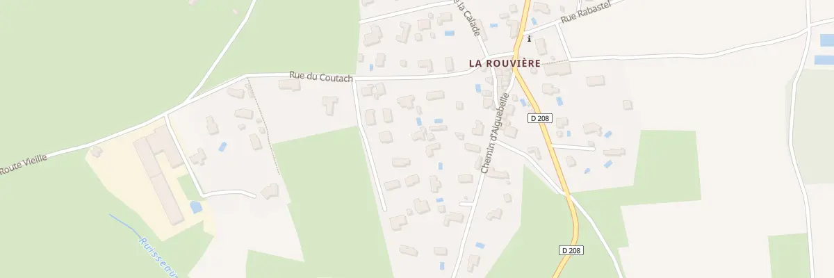 Plan du 153 Rue du Coutach à Liouc