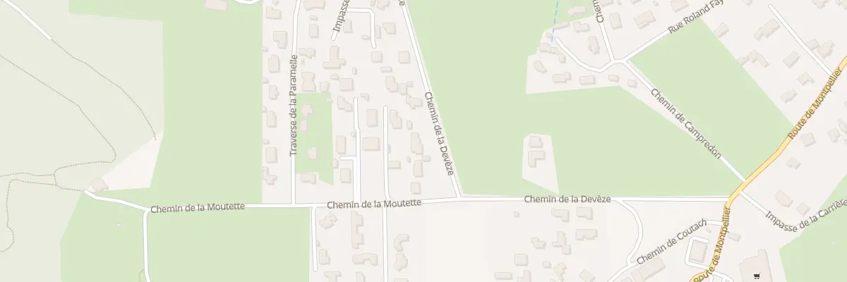 Plan du 413 Che de la Devèze à Quissac