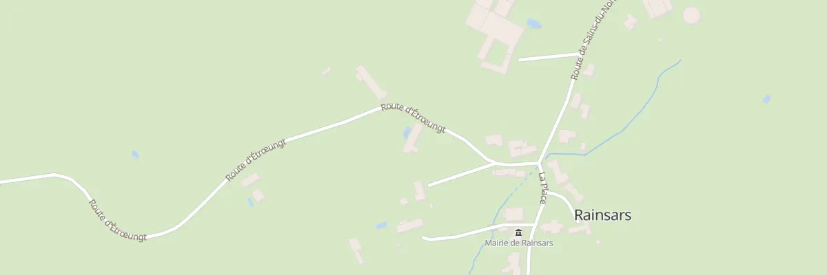 Plan du 9 Rte d’Etroeungt à Rainsars