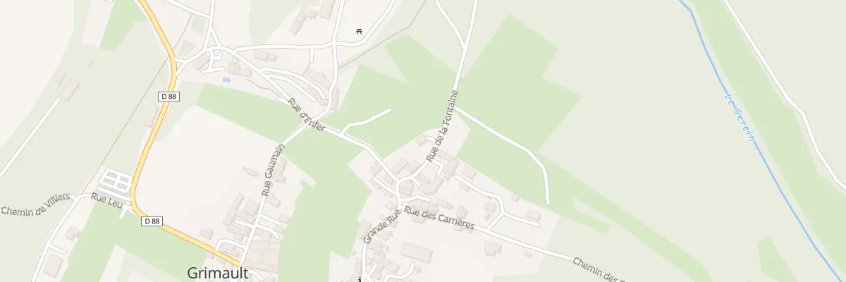 Plan du 3 Rue de la Fontaine à Grimault