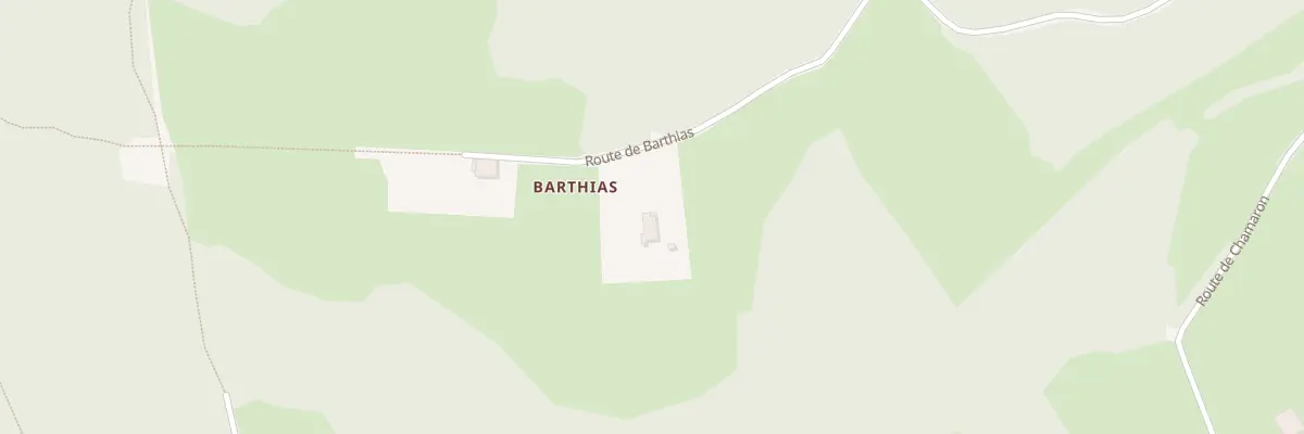 Plan du 767 Rte de Barthias à Noailly