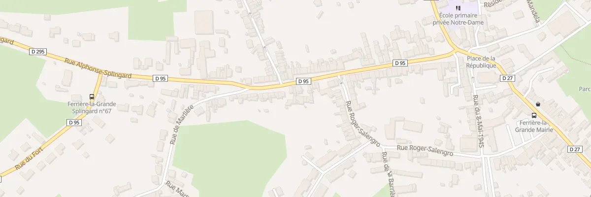 Plan du 57 Rue Casimir Fournier à Ferrière-la-Grande