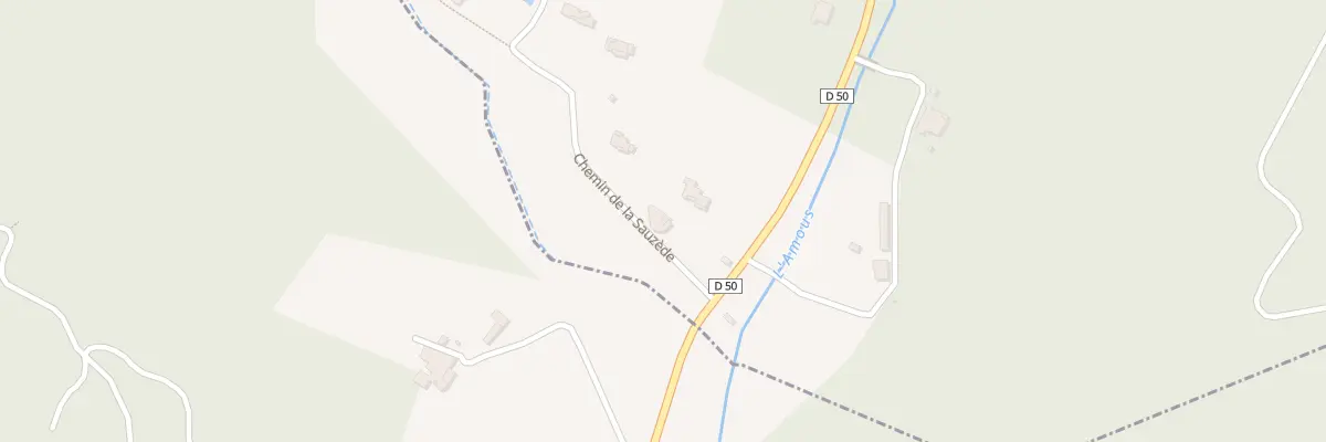 Plan du 5133 La Frigoule à Saint-Sébastien-d’Aigrefeuille