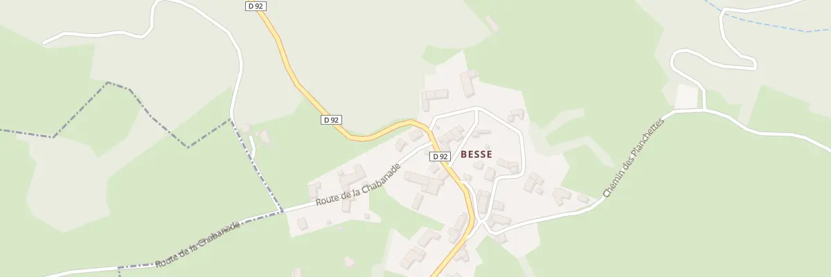 Plan du 12 Rte de la Chabanade à Solignac-sous-Roche