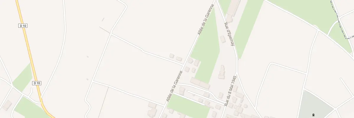 Plan du 323 All de la Garenne à Cramant