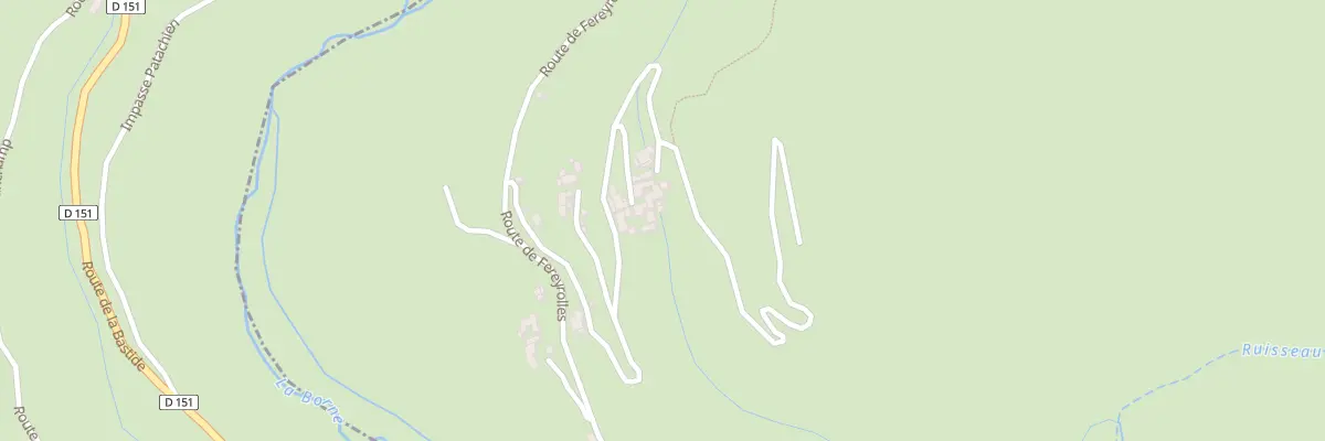Plan du 5044 Le Pont à Sainte-Marguerite-Lafigère