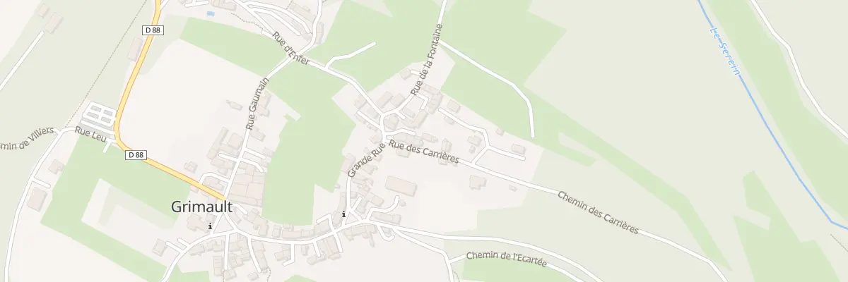 Plan du 3 Rue des Carrières à Grimault