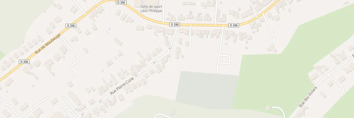 Plan du 5 Rue Pierre Curie à Rousies
