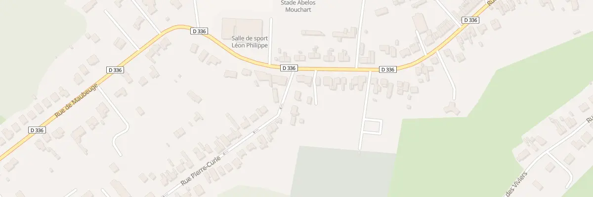 Plan du 1 Rue Pierre Curie à Rousies