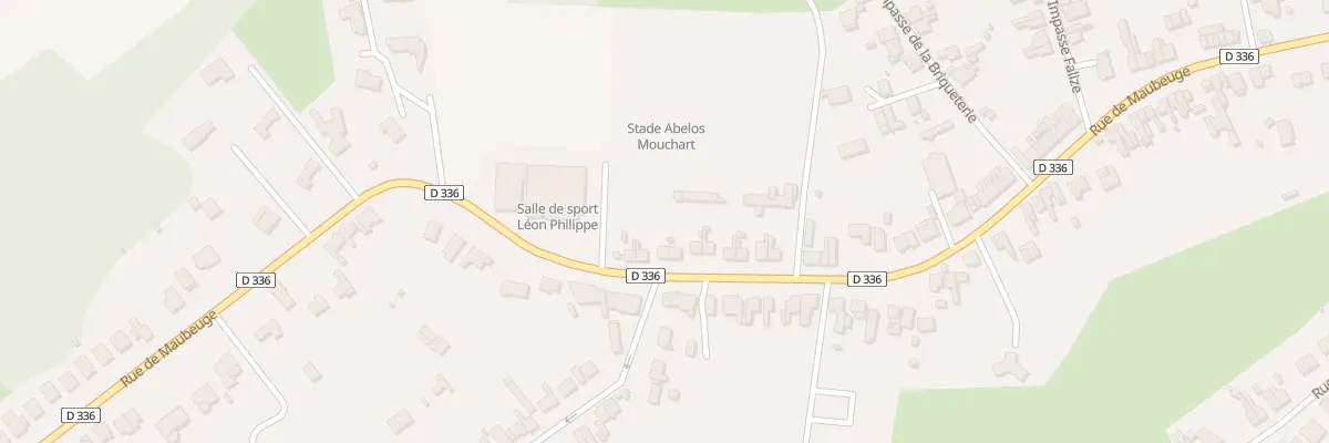 Plan du 154 Rue de Maubeuge à Rousies