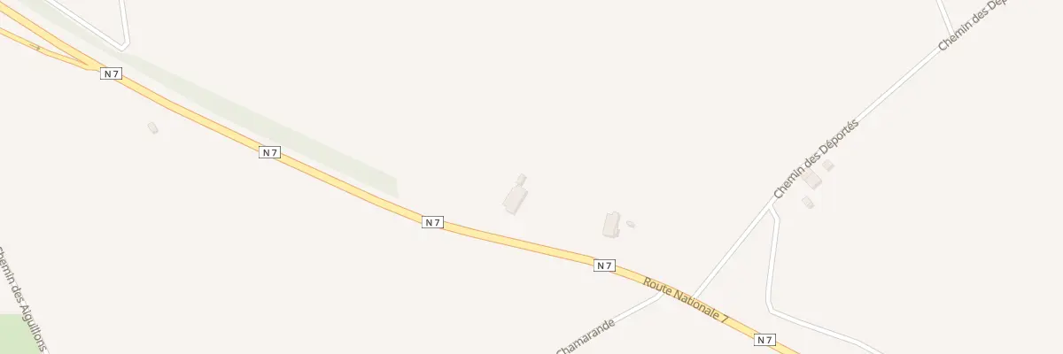 Plan du 3280 Rte Nationale 7 à Saint-Romain-la-Motte