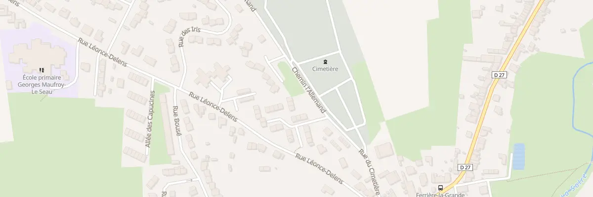 Plan du 12 Sq la May à Ferrière-la-Grande