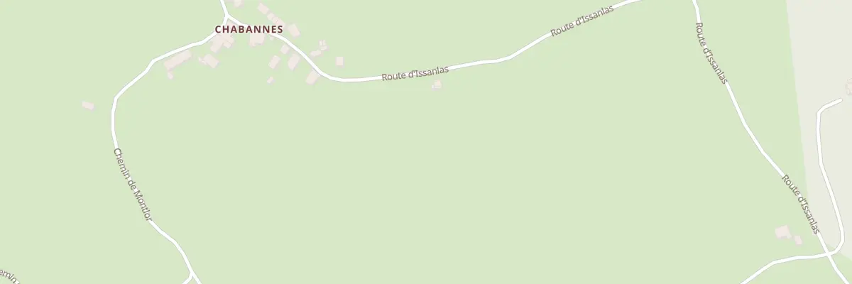 Plan du 5585 Les Biouges à Coucouron
