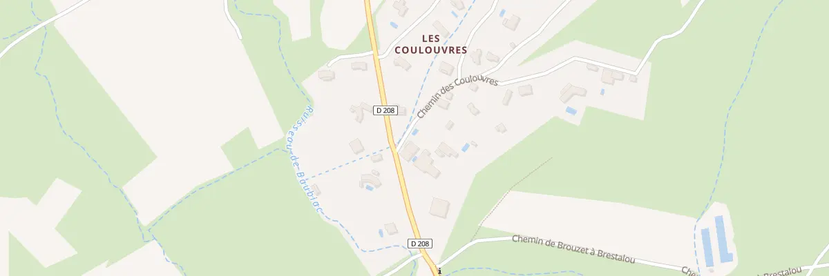 Plan du 22 Che des Coulouvres à Brouzet-lès-Quissac