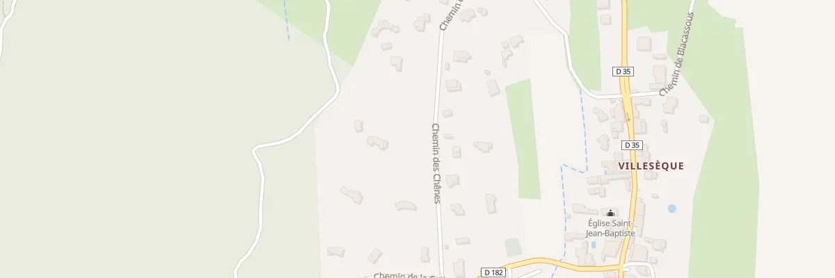 Plan du 272 Che des Chenes à Saint-Jean-de-Crieulon