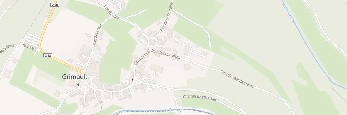 Plan du 6 Rue des Carrières à Grimault
