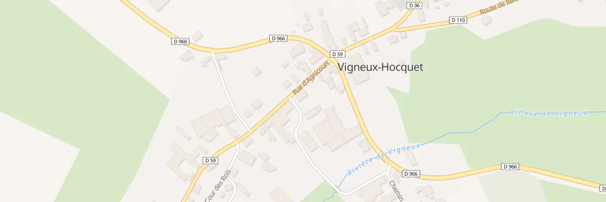 Plan du 1 Rue d’Agnicourt à Vigneux-Hocquet