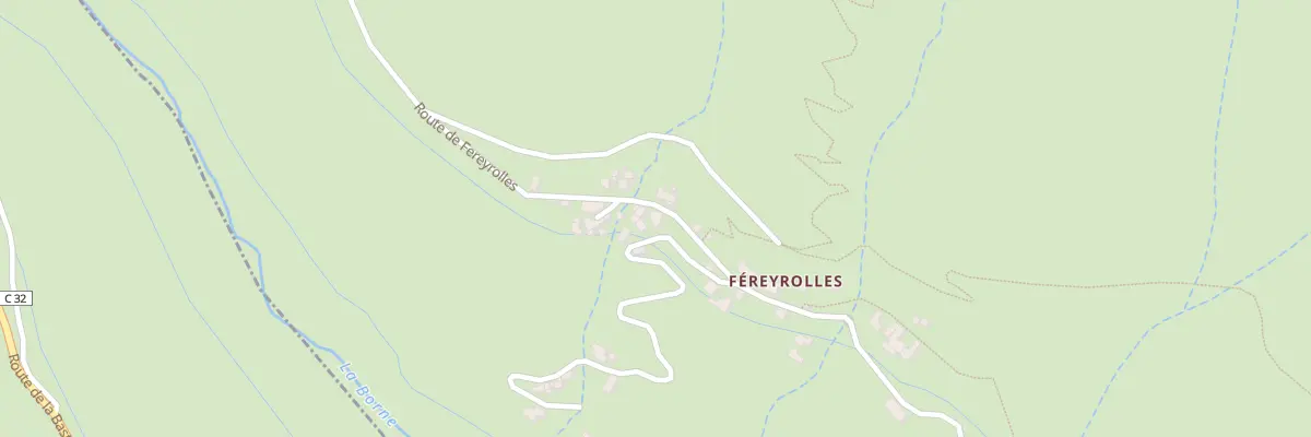 Plan du 5072 Fereyrole à Sainte-Marguerite-Lafigère