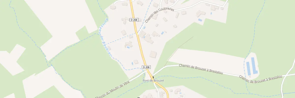 Plan du 5134 Les Coulouvres à Brouzet-lès-Quissac