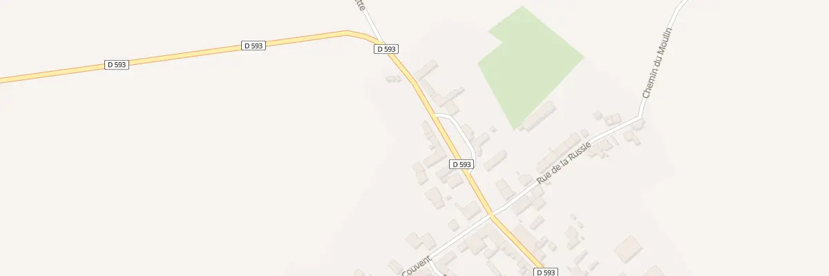 Plan du 4 Gr Grande Rue à La Ville-aux-Bois-lès-Dizy