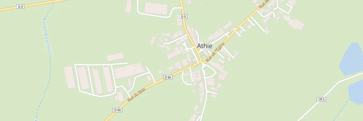 Plan du 4 Rue du Bois à Athie