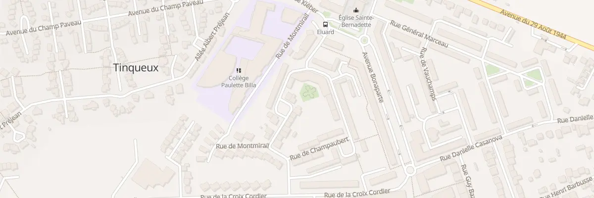 Plan du 47 Rue de la Liberté à Tinqueux