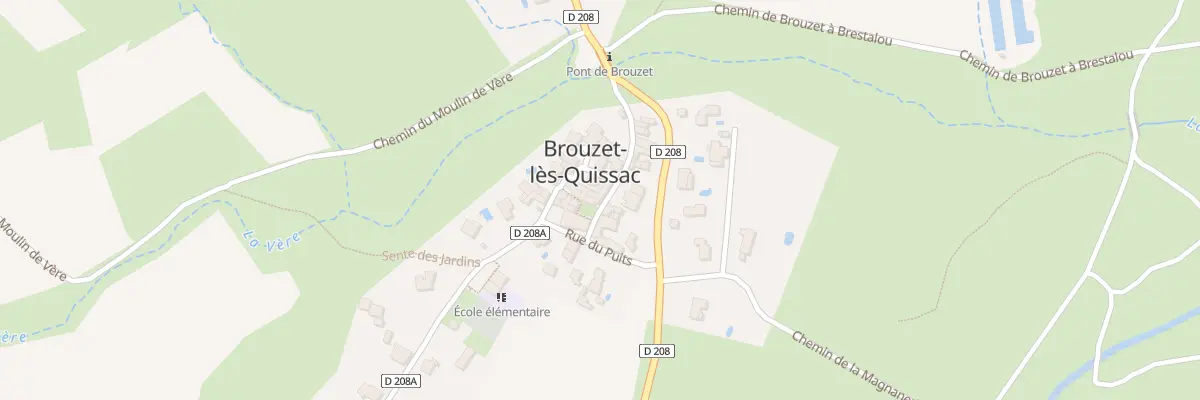 Plan du 5030 Rue de la Poste à Brouzet-lès-Quissac