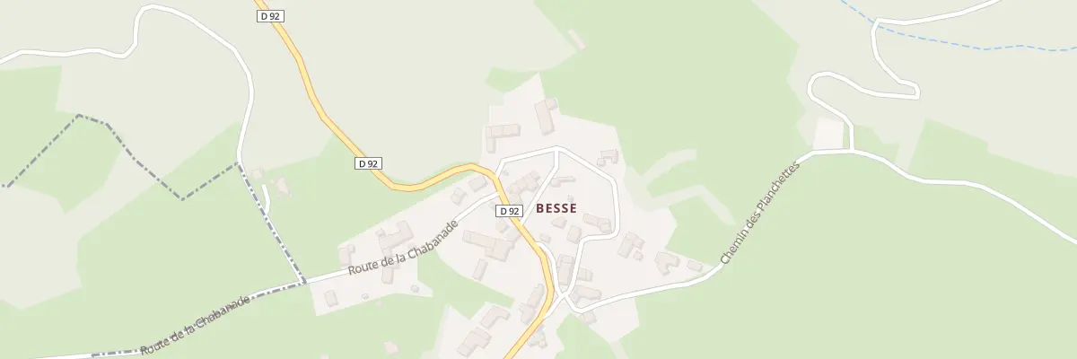 Plan du 5062 Besse à Solignac-sous-Roche
