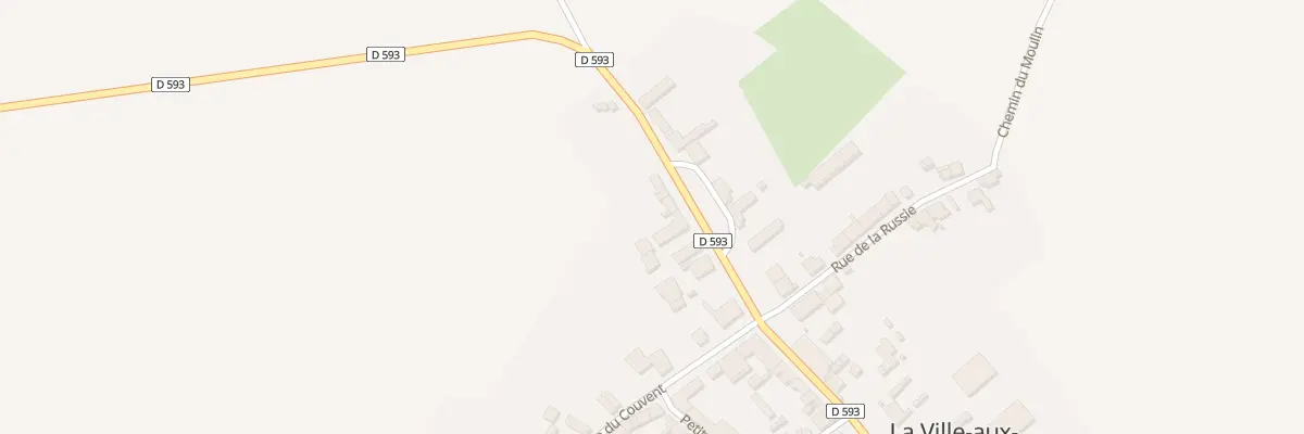 Plan du 8 Gr Grande Rue à La Ville-aux-Bois-lès-Dizy