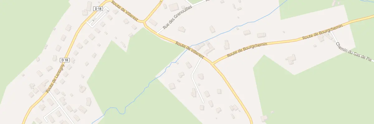 Plan du 290A Rte de Villerest à Ouches