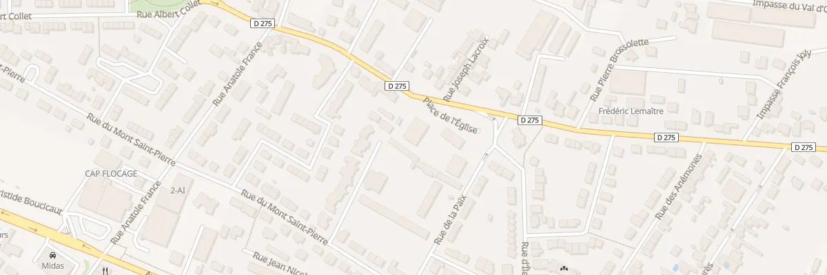 Plan du 3 Grande Rue à Tinqueux
