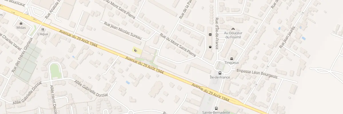 Plan du 13 Rue Jean Baptiste Motte à Tinqueux