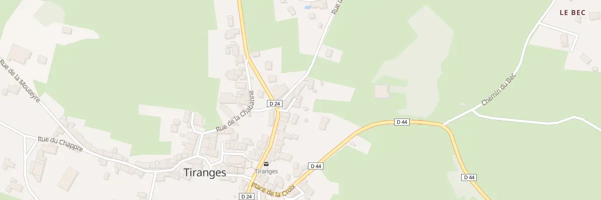 Plan du 6 Imp des Marcheurs à Tiranges