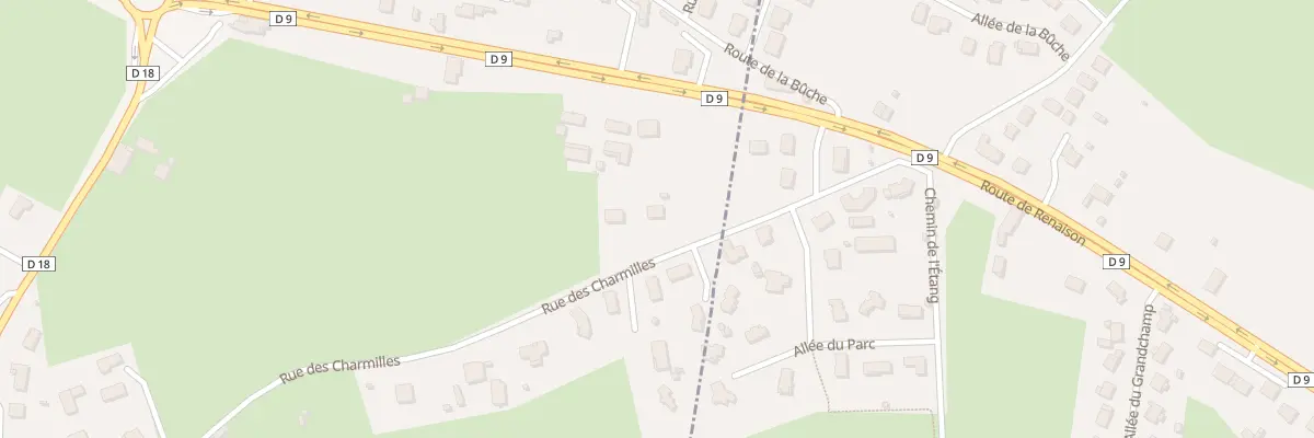 Plan du 655 Rue des Charmilles à Pouilly-les-Nonains