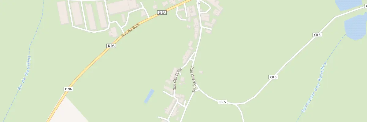 Plan du 6 Rue des Puits à Athie