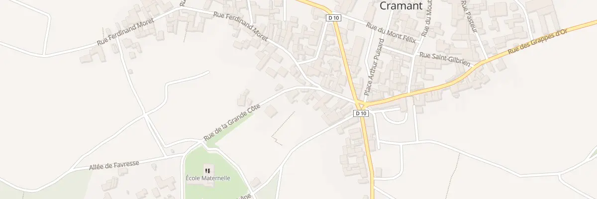 Plan du 19 Rue de la Grande Côte à Cramant