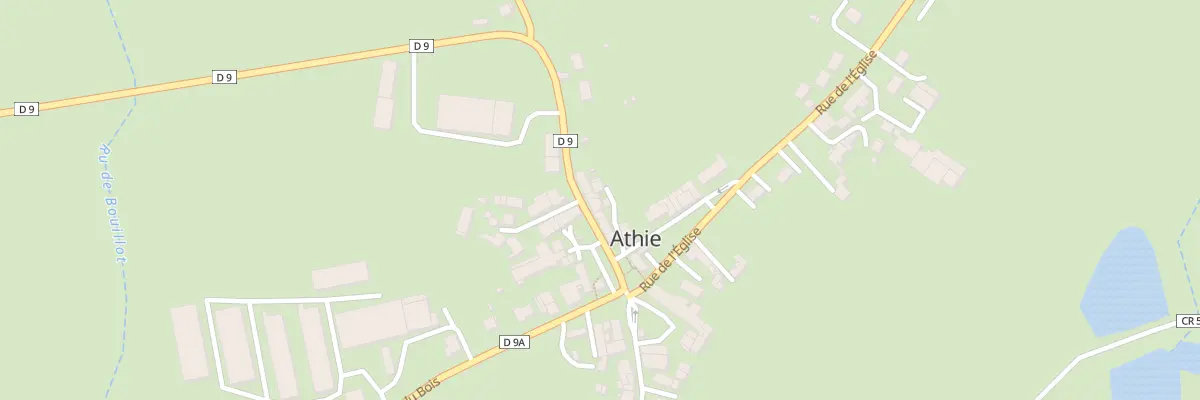 Plan du 8 Rue du Pas-trop à Athie