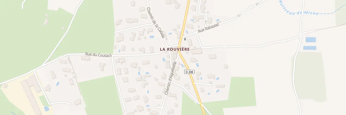 Plan du 5024 Hameau de la Rouviere à Liouc