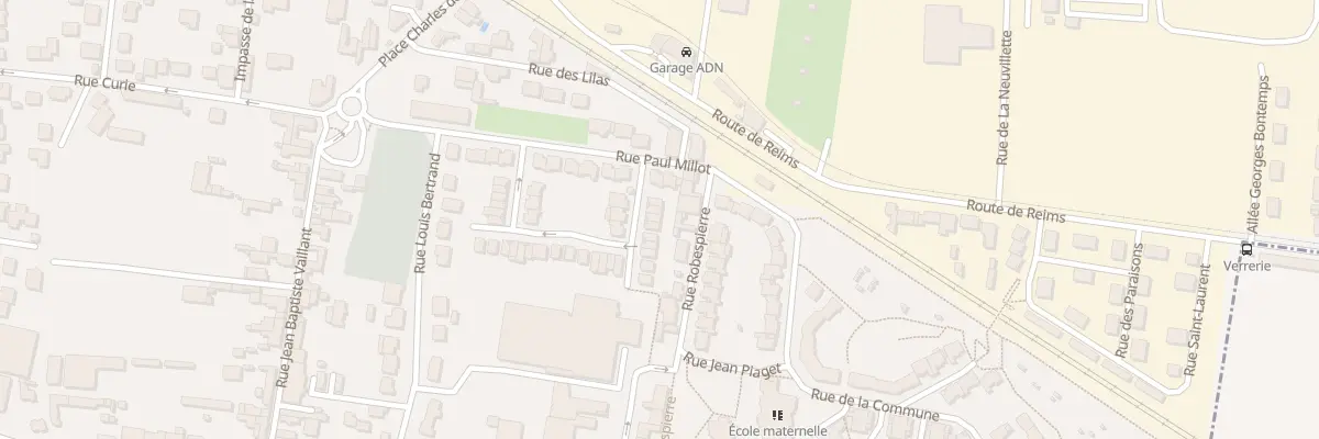 Plan du 5 Rue Marcel Pagnol à Saint-Brice-Courcelles