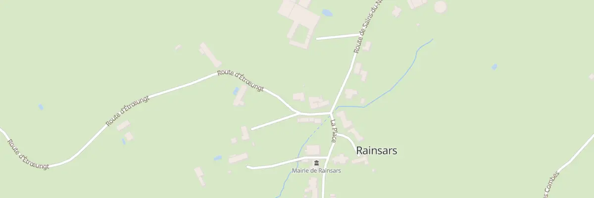 Plan du 12 Rte d’Etroeungt à Rainsars