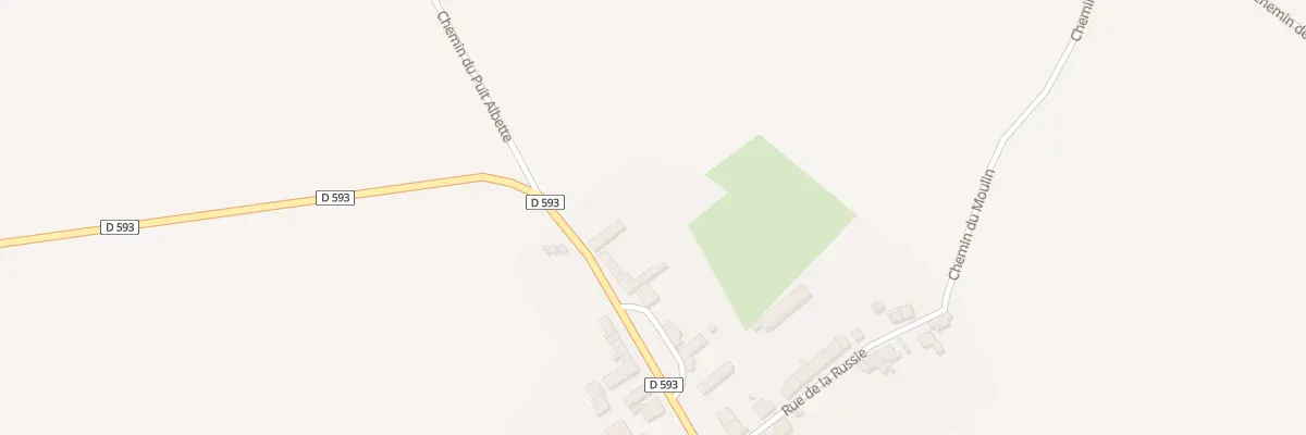 Plan du 1 Gr Grande Rue à La Ville-aux-Bois-lès-Dizy