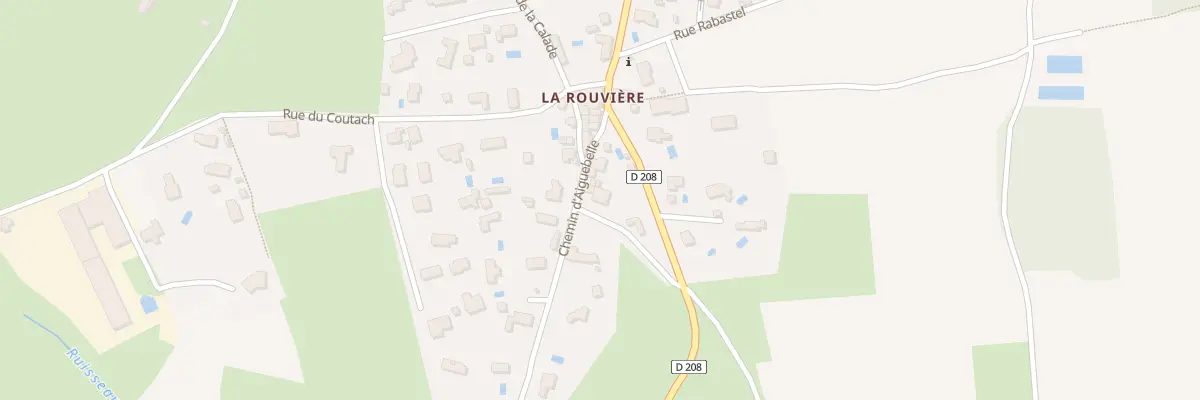 Plan du 1 Che du Thym à Liouc