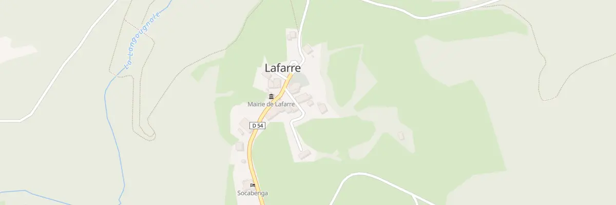 Plan du 5032 Le Bourg à Lafarre