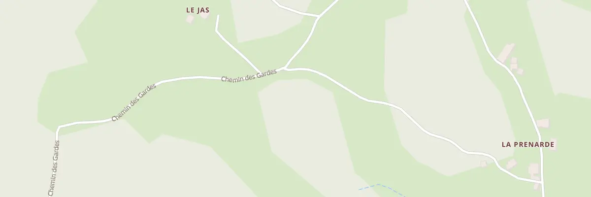 Plan du 109 Che des Gardes à Saint-Jean-Soleymieux