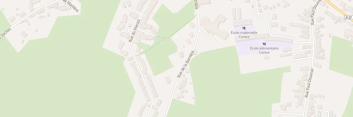 Plan du 270 Rue de la Barrière à Ferrière-la-Grande