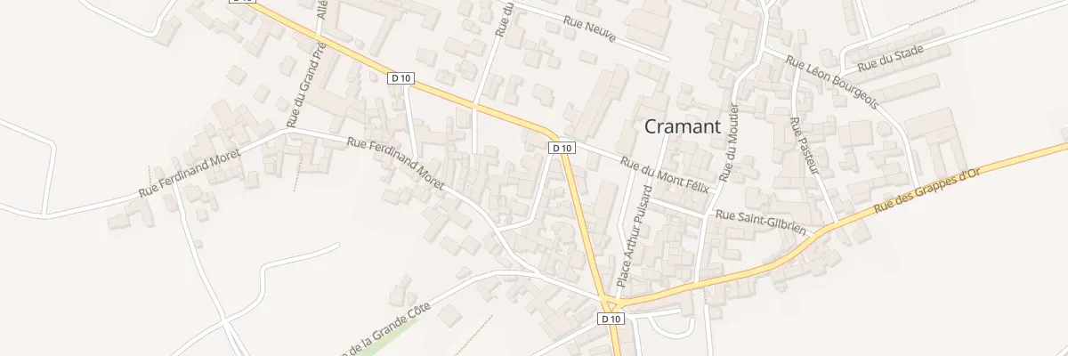 Plan du 33 Rue du Péan à Cramant