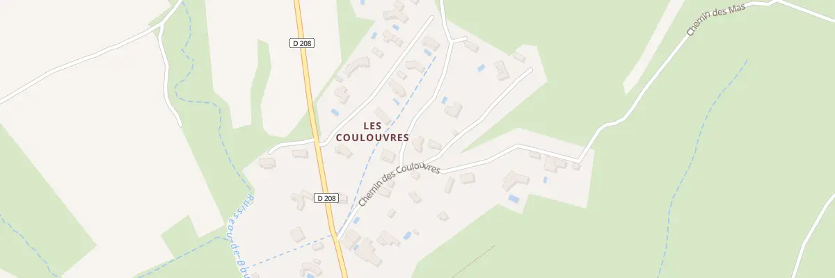 Plan du 143 Che des Coulouvres à Brouzet-lès-Quissac